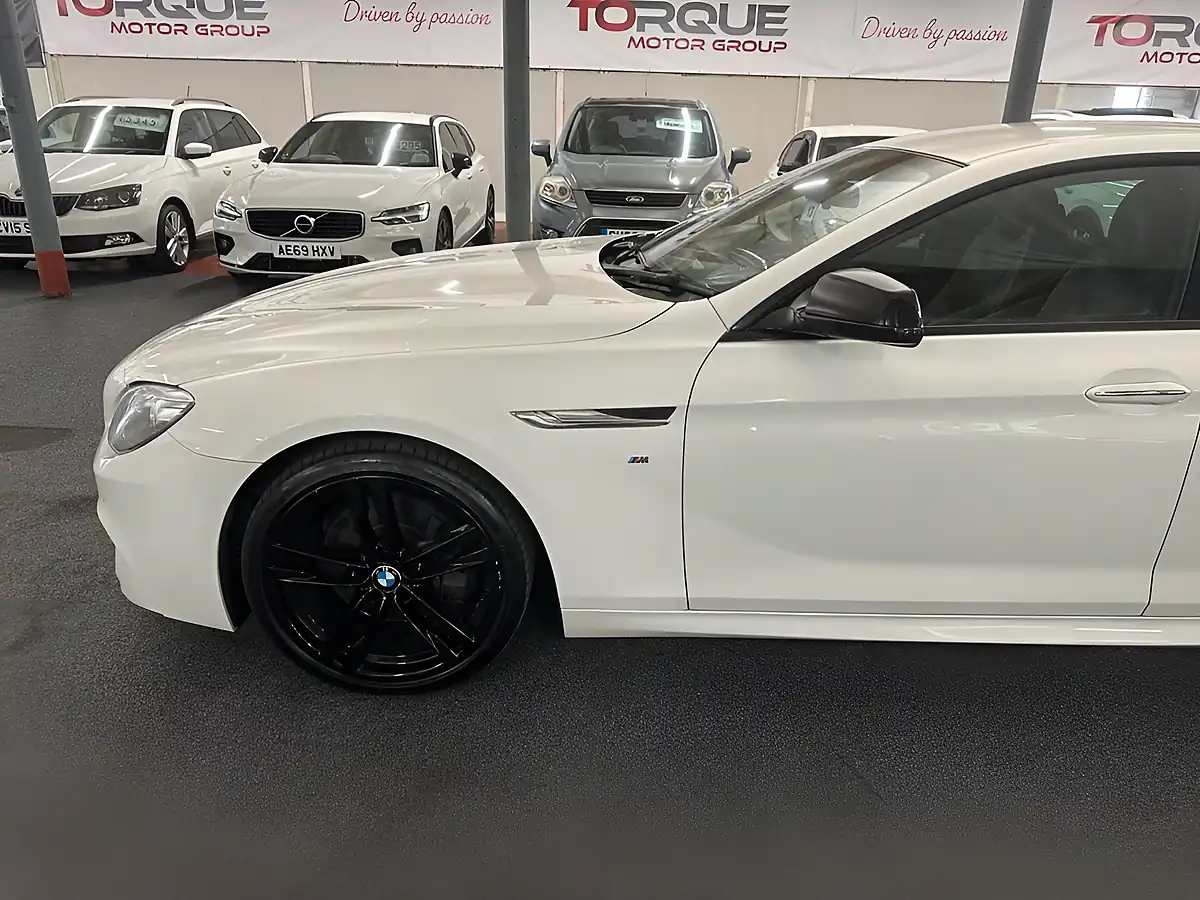 Used 2014 BMW 6 Series Gran Coupe M Sport White - Interior and Exterior details 5