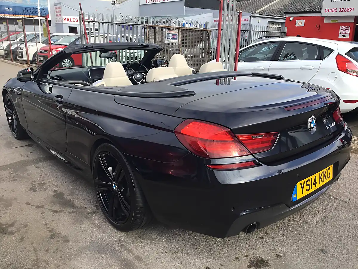 Used 2014 BMW 6 Series M Sport Black - Interior and Exterior details 9