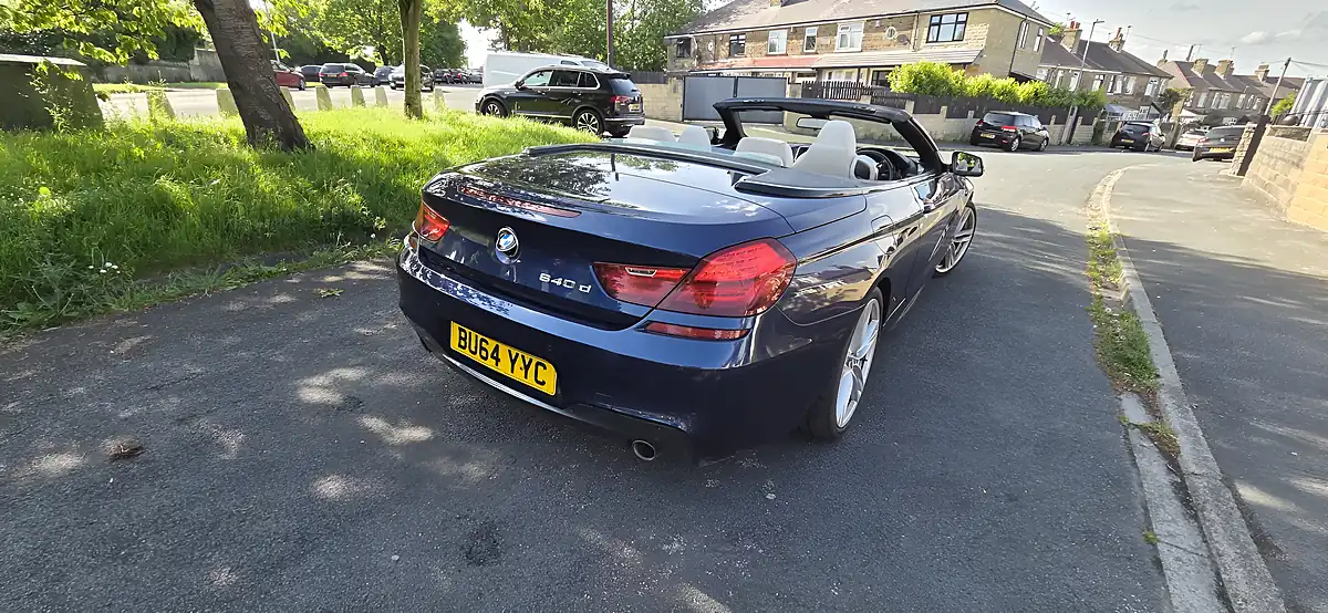 Used 2014 BMW 6 Series M Sport Blue - Interior and Exterior details 11