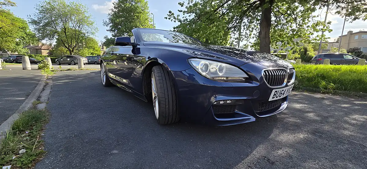 Used 2014 BMW 6 Series M Sport Blue - Interior and Exterior details 15