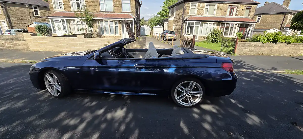 Used 2014 BMW 6 Series M Sport Blue - Interior and Exterior details 7