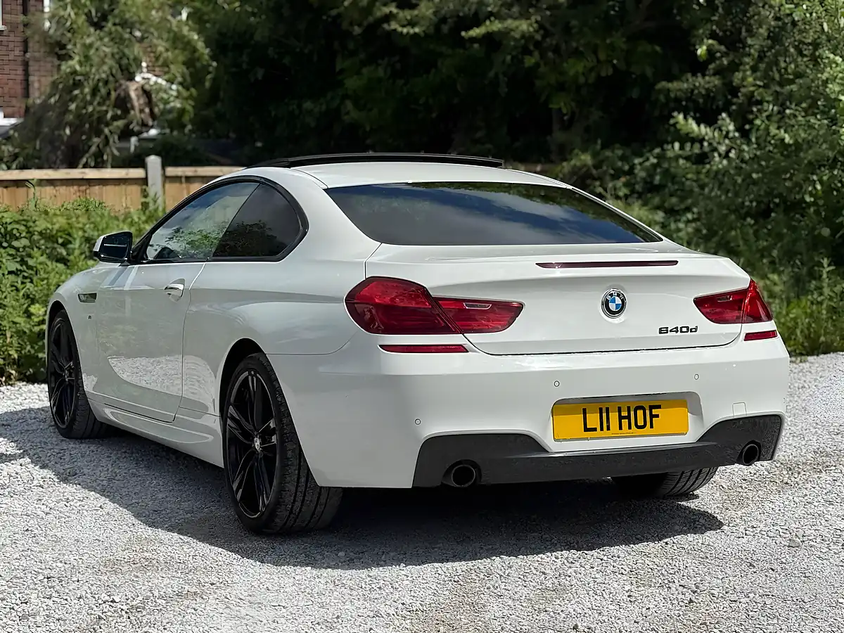 Used 2014 BMW 6 Series M Sport White - Interior and Exterior details 9