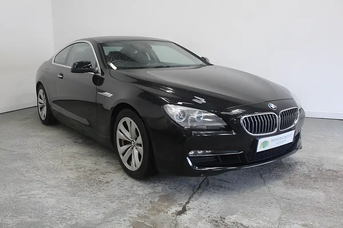 Used 2014 BMW 6 Series Se Black - Front View