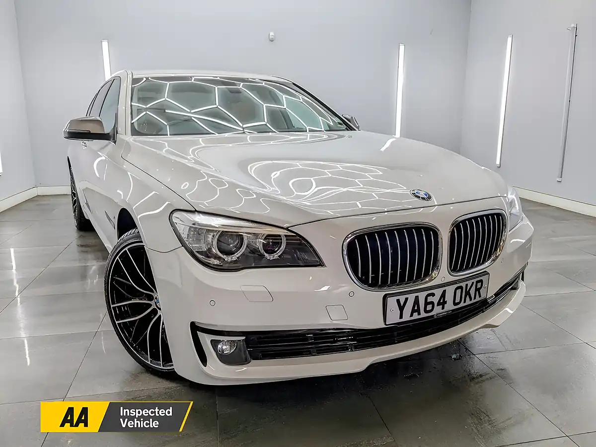 Used 2014 BMW 7 Series Se Alpine White - Front View