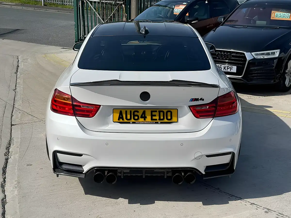 Used 2014 BMW M4 Coupe White - Interior and Exterior details 10