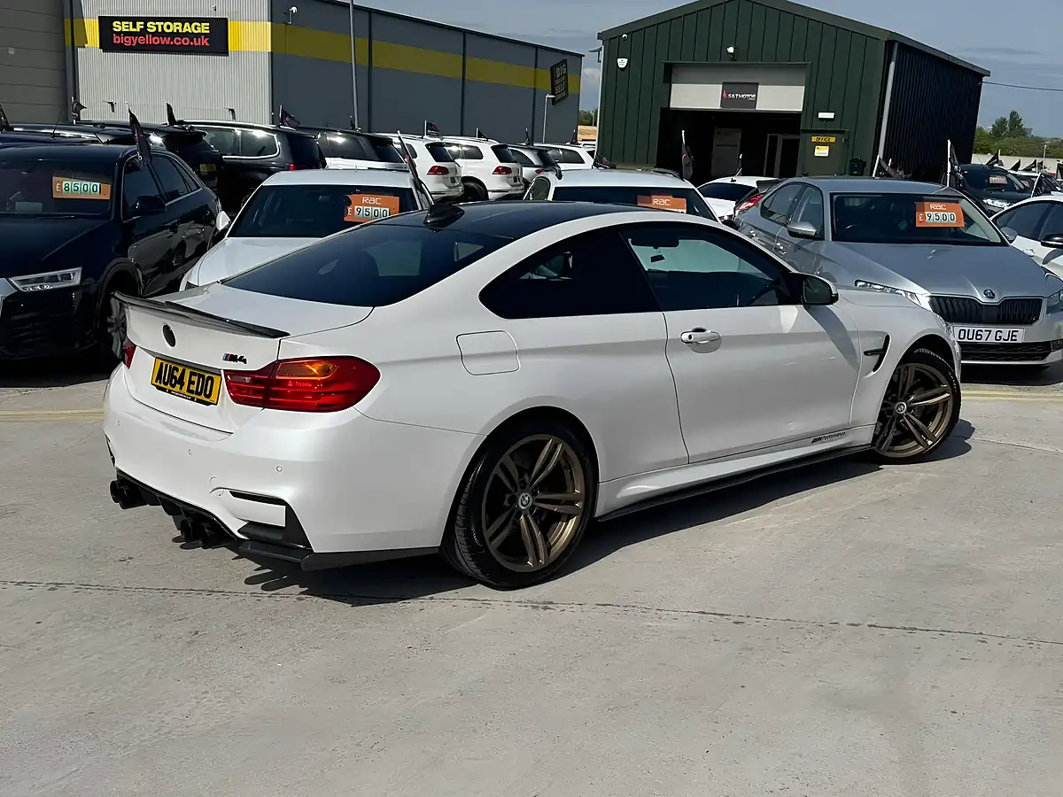 Used 2014 BMW M4 Coupe White - Interior and Exterior details 12