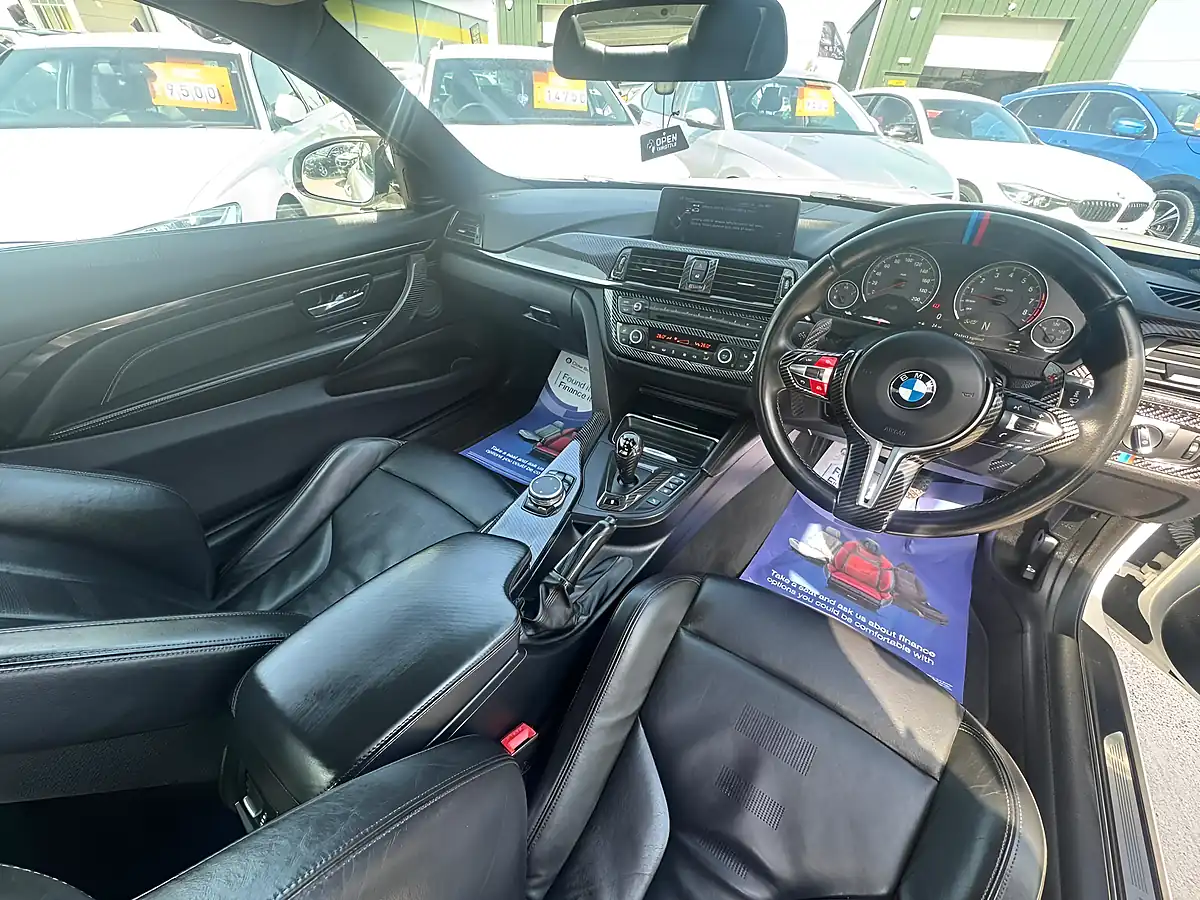 Used 2014 BMW M4 Coupe White - Interior and Exterior details 13