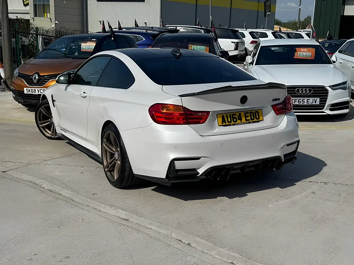 Used 2014 BMW M4 Coupe White - Interior and Exterior details 8