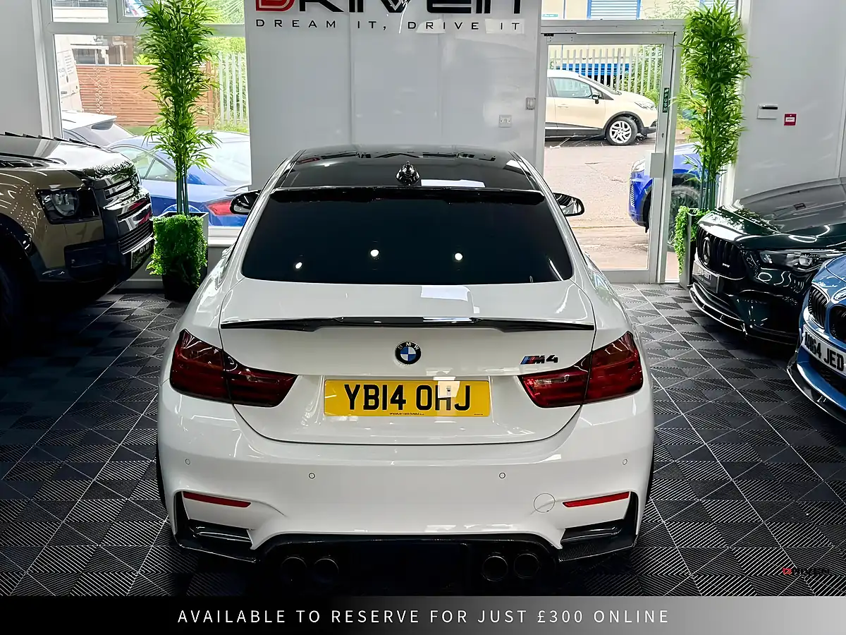 Used 2014 BMW M4 Coupe White - Interior and Exterior details 13
