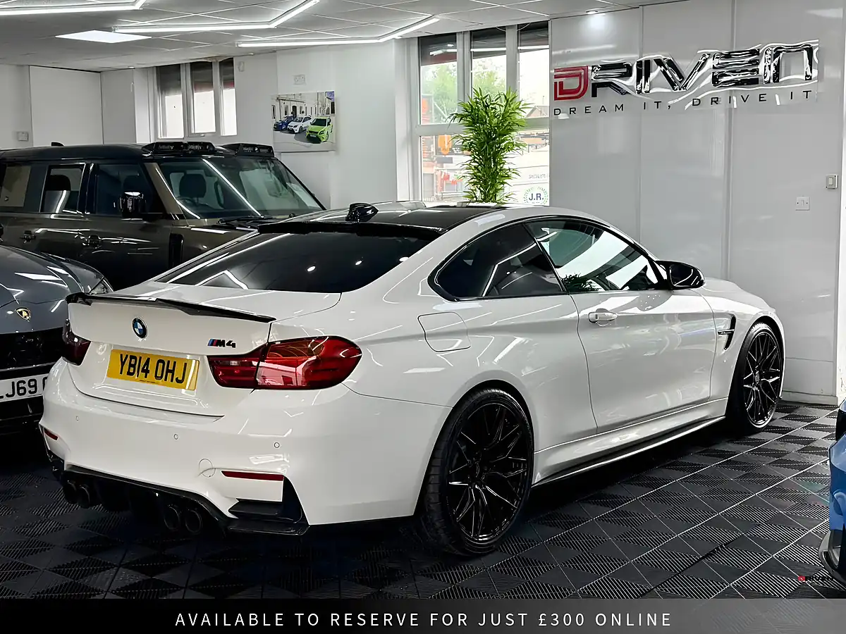 Used 2014 BMW M4 Coupe White - Interior and Exterior details 14
