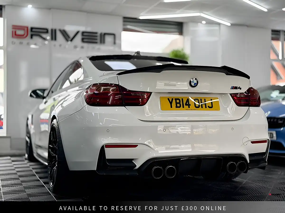 Used 2014 BMW M4 Coupe White - Interior and Exterior details 2