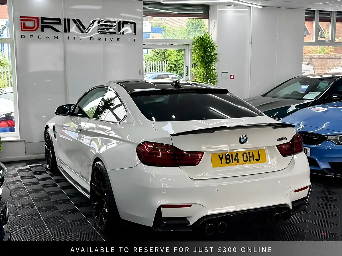 Used 2014 BMW M4 Coupe White - Interior and Exterior details 8