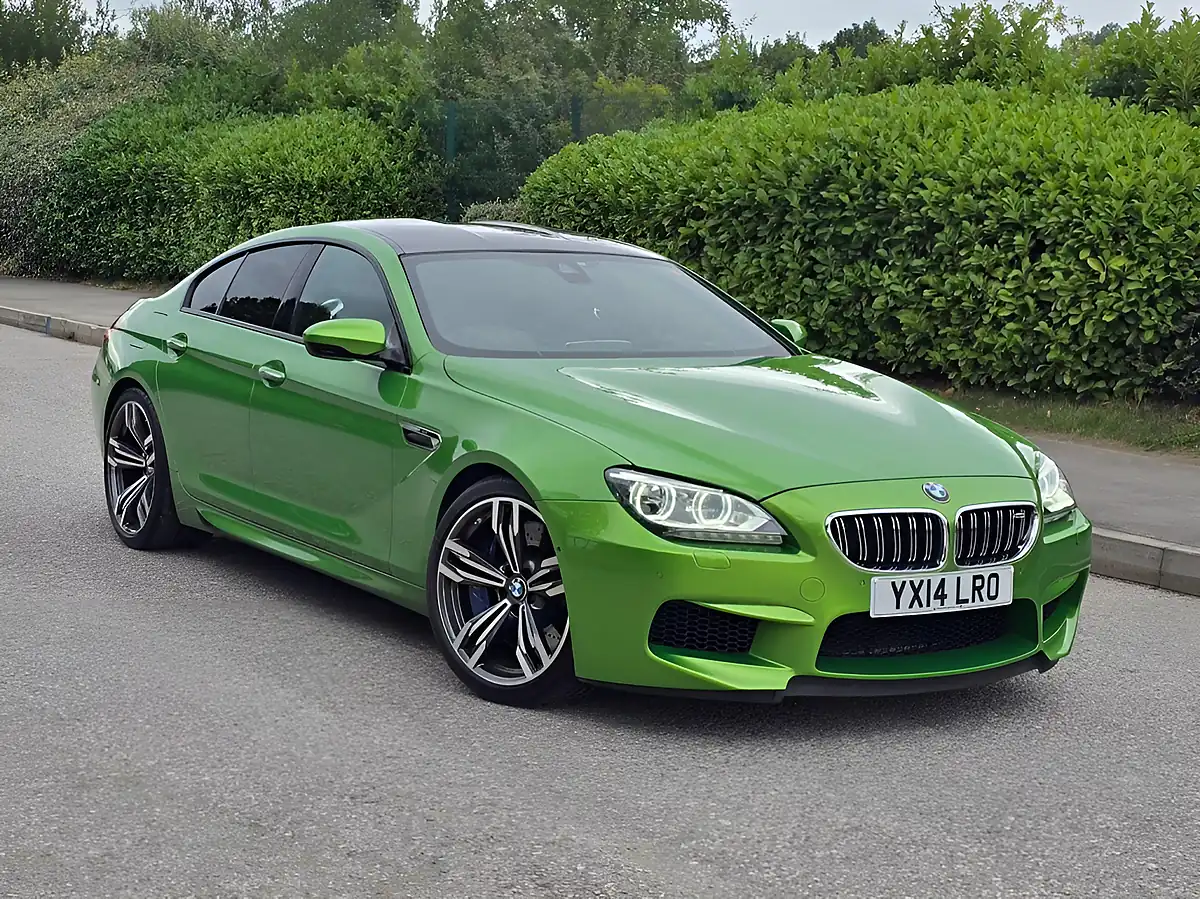 Used 2014 BMW M6 Gran Coupe Green - Front View