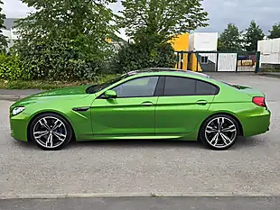 Used 2014 BMW M6 Gran Coupe Green - Interior and Exterior details 10