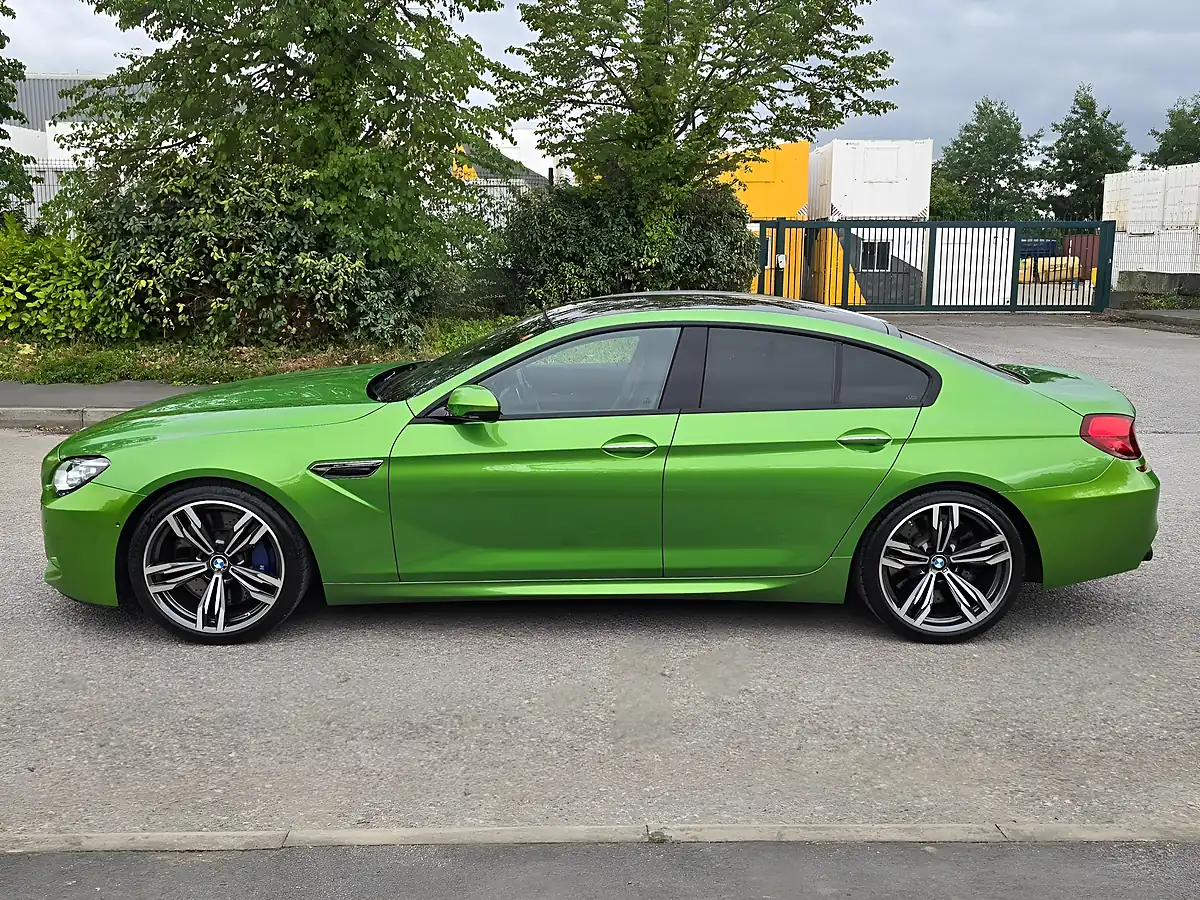 Used 2014 BMW M6 Gran Coupe Green - Interior and Exterior details 10