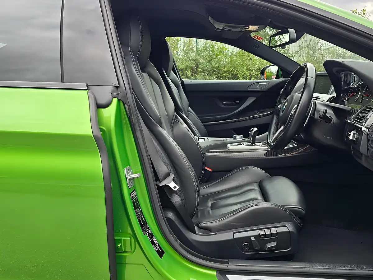 Used 2014 BMW M6 Gran Coupe Green - Interior and Exterior details 12