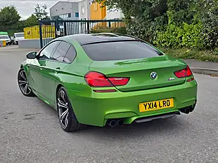 Used 2014 BMW M6 Gran Coupe Green - Interior and Exterior details 2