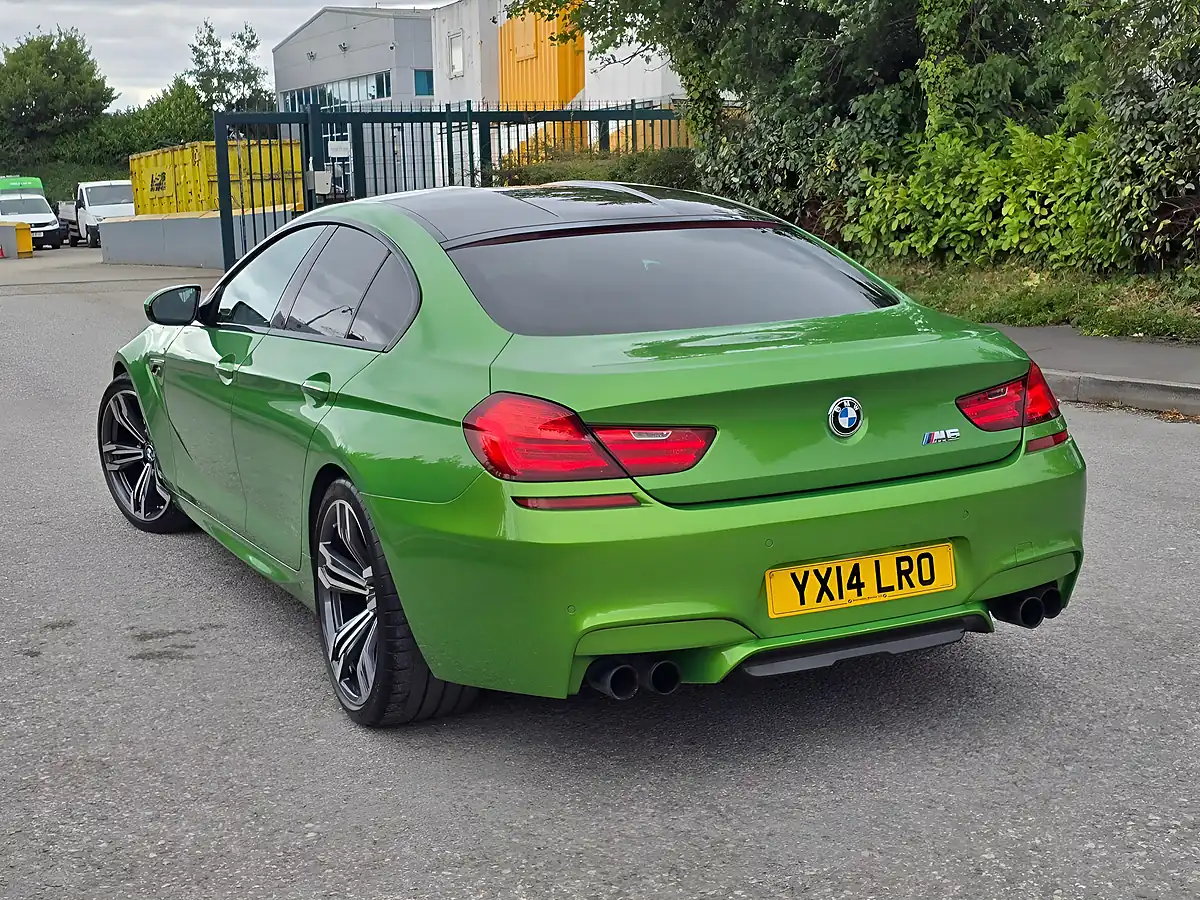 Used 2014 BMW M6 Gran Coupe Green - Interior and Exterior details 2