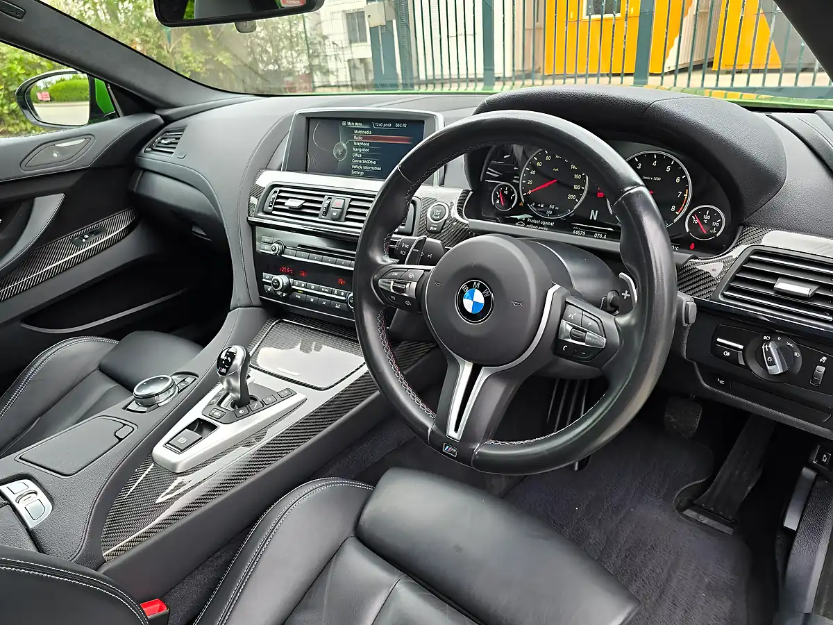 Used 2014 BMW M6 Gran Coupe Green - Interior and Exterior details 8