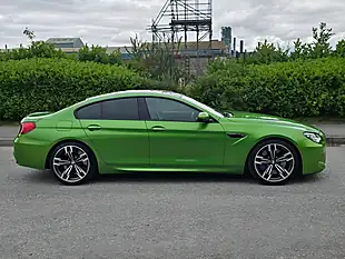 Used 2014 BMW M6 Gran Coupe Green - Interior and Exterior details 9