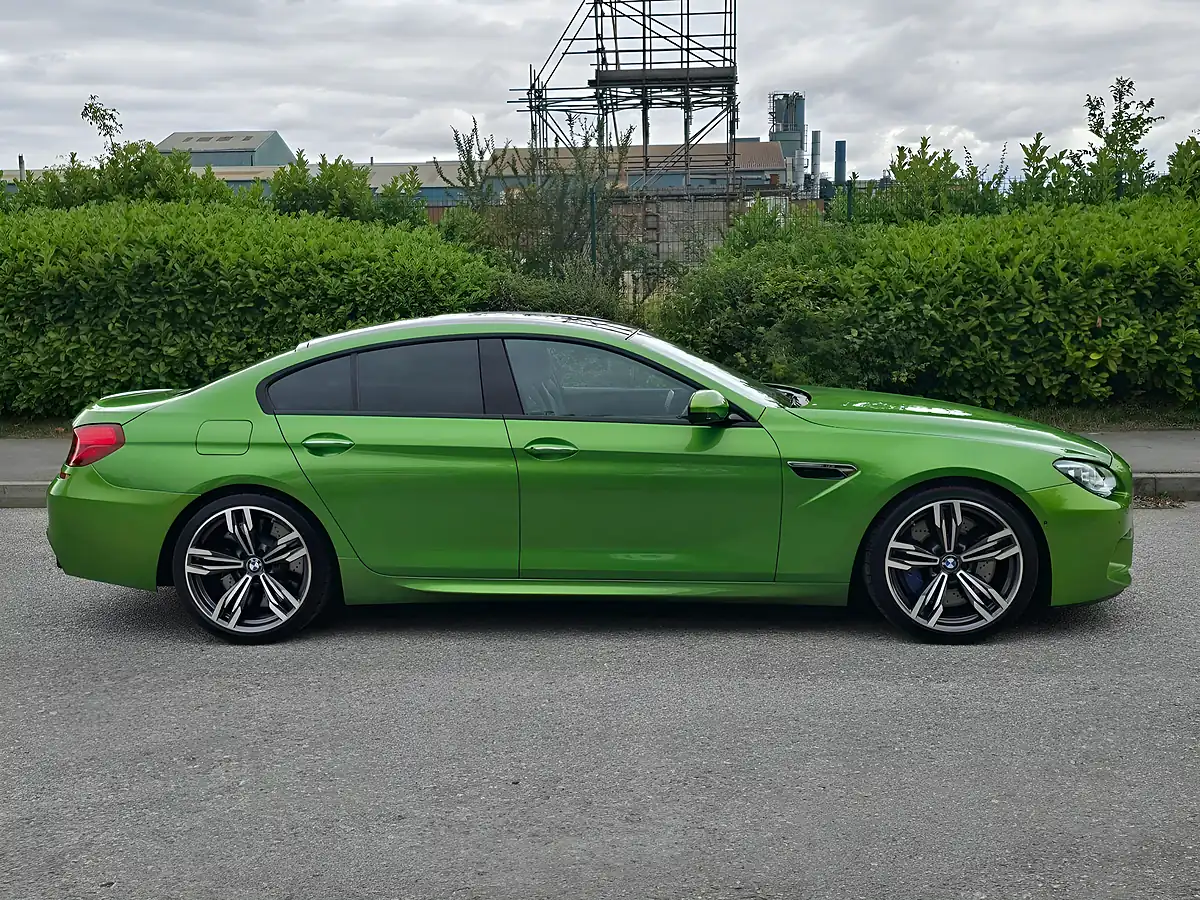 Used 2014 BMW M6 Gran Coupe Green - Interior and Exterior details 9