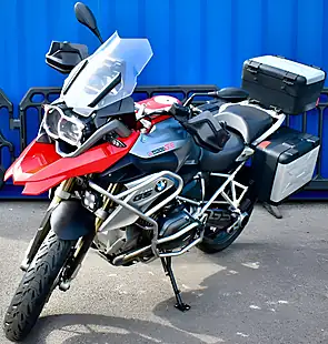 Used 2014 BMW R 1200 Gs Adventure Red - Interior and Exterior details 4