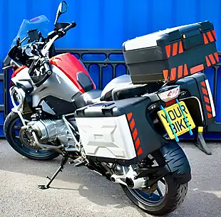Used 2014 BMW R 1200 Gs Adventure Red - Interior and Exterior details 6