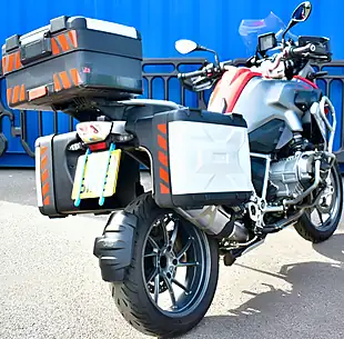 Used 2014 BMW R 1200 Gs Adventure Red - Interior and Exterior details 8