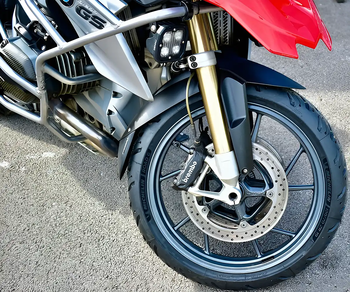 Used 2014 BMW R 1200 Gs Adventure Red - Interior and Exterior details 9