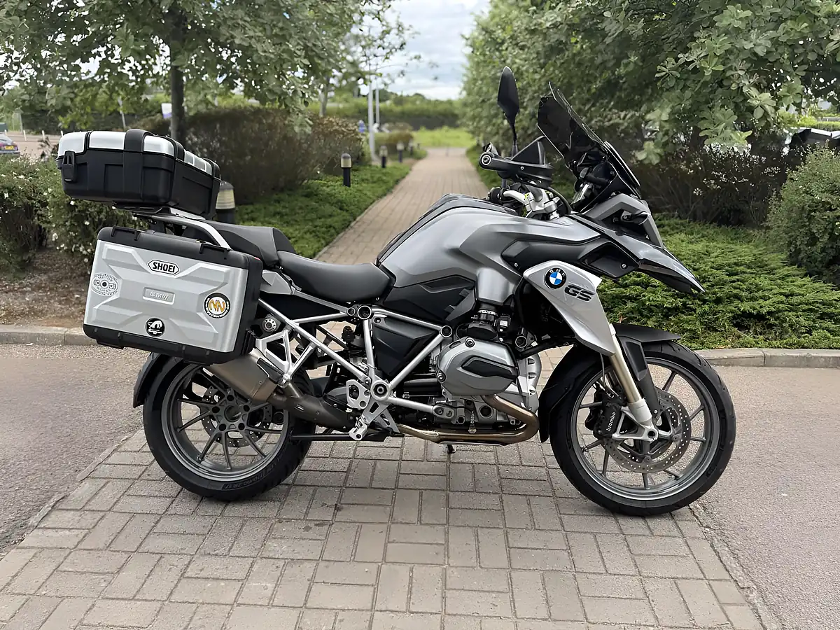 Used 2014 BMW R1200GS Grey - Front View