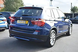 Used 2014 BMW X3 Se Deep Sea Blue - Interior and Exterior details 4