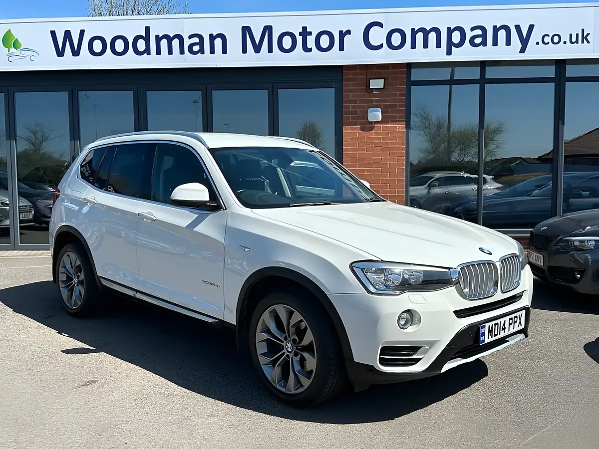 Used 2014 BMW X3 Xline White - Front View