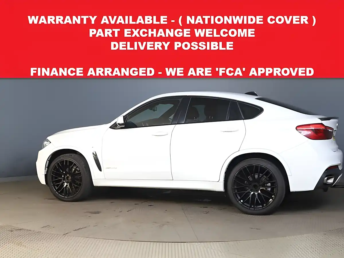 Used 2014 BMW X6 M Sport White - Interior and Exterior details 3