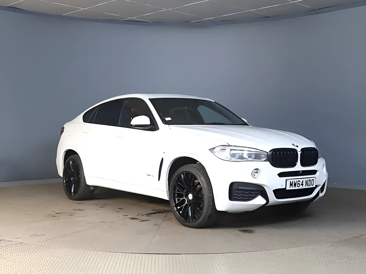 Used 2014 BMW X6 M Sport White - Interior and Exterior details 8