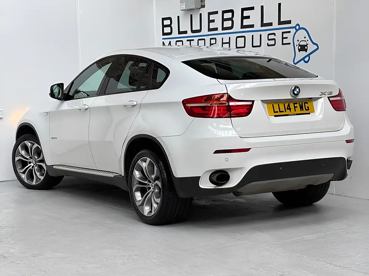 Used 2014 BMW X6 White - Interior and Exterior details 4