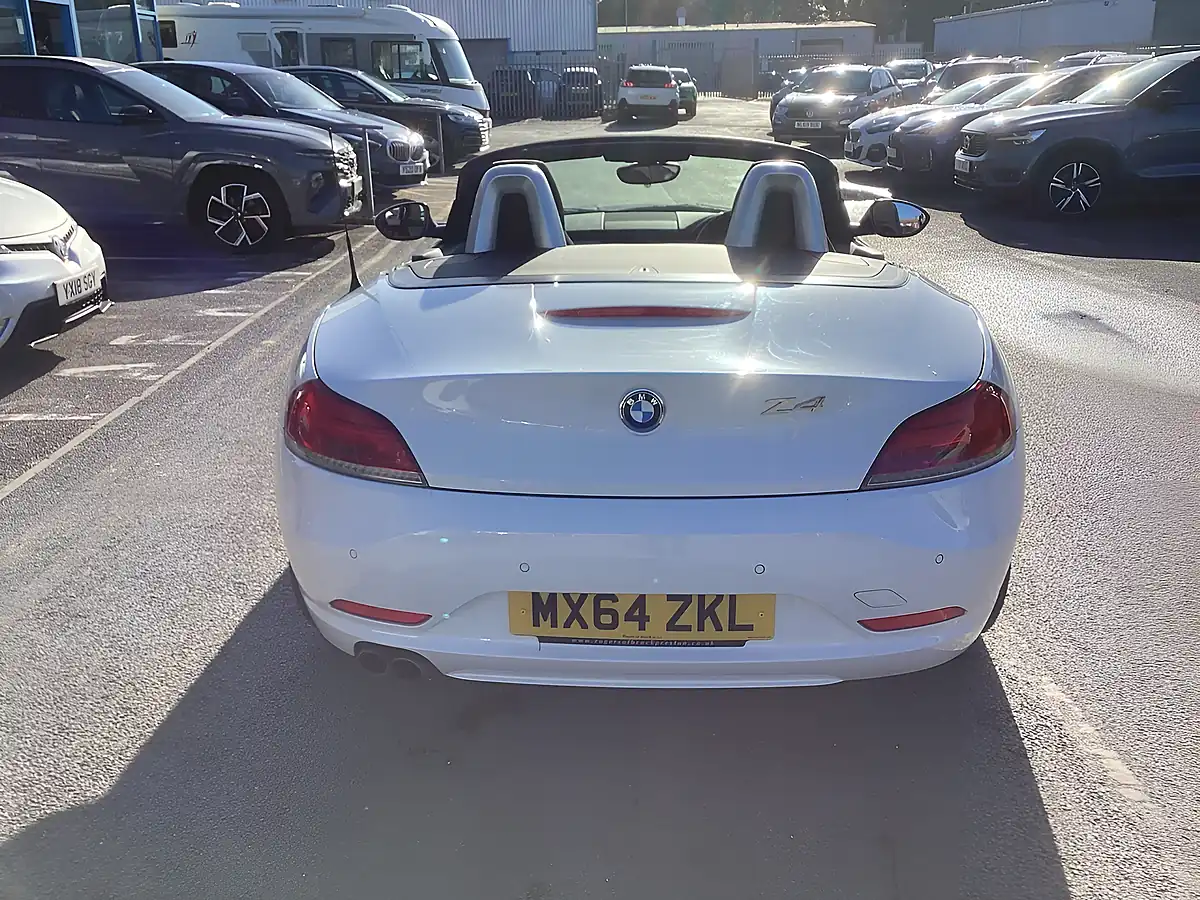 Used 2014 BMW Z4 Alpine White - Interior and Exterior details 11