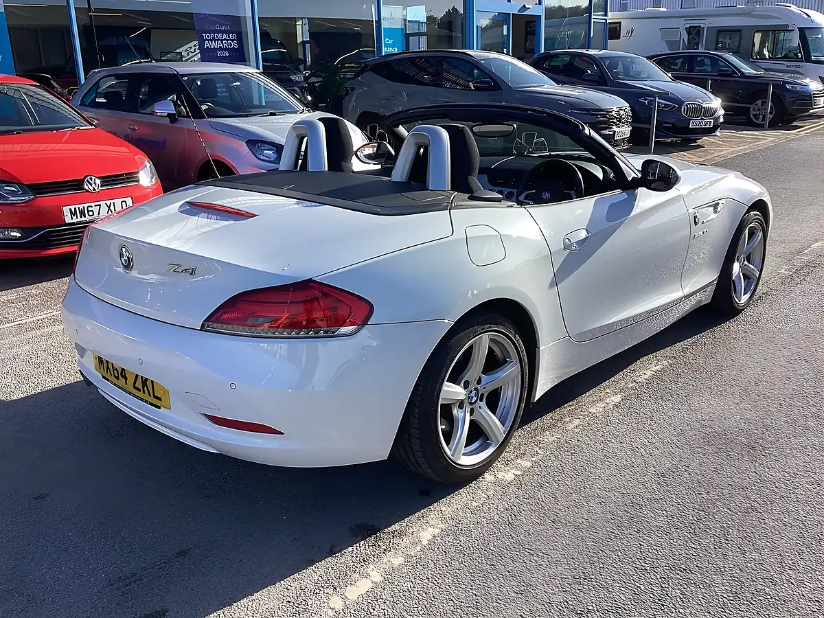 Used 2014 BMW Z4 Alpine White - Interior and Exterior details 4
