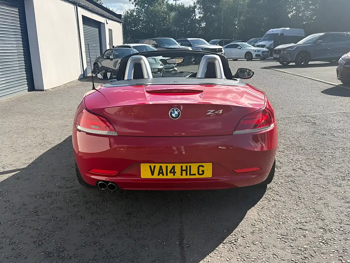Used 2014 BMW Z4 Sdrive Red - Interior and Exterior details 5