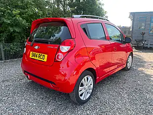 Used 2014 Chevrolet Spark Ltz Red - Interior and Exterior details 3