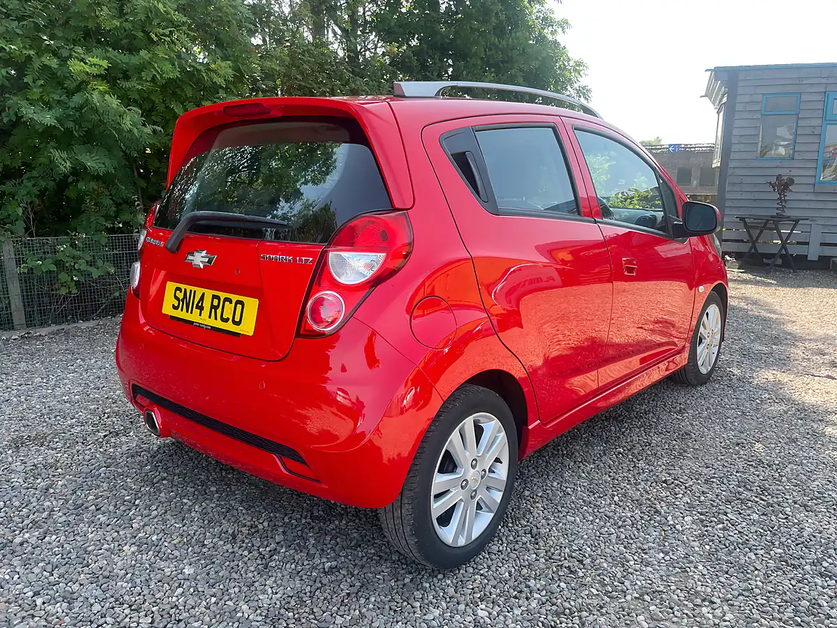 Used 2014 Chevrolet Spark Ltz Red - Interior and Exterior details 3