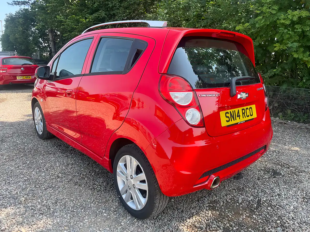 Used 2014 Chevrolet Spark Ltz Red - Interior and Exterior details 4