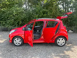 Used 2014 Chevrolet Spark Ltz Red - Interior and Exterior details 8