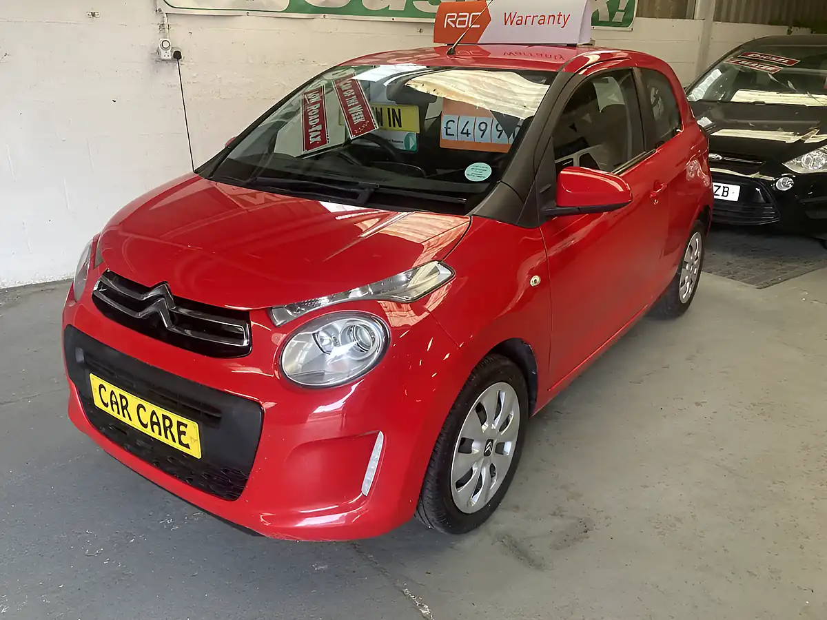 Used 2014 Citroen C1 Feel Red - Front View