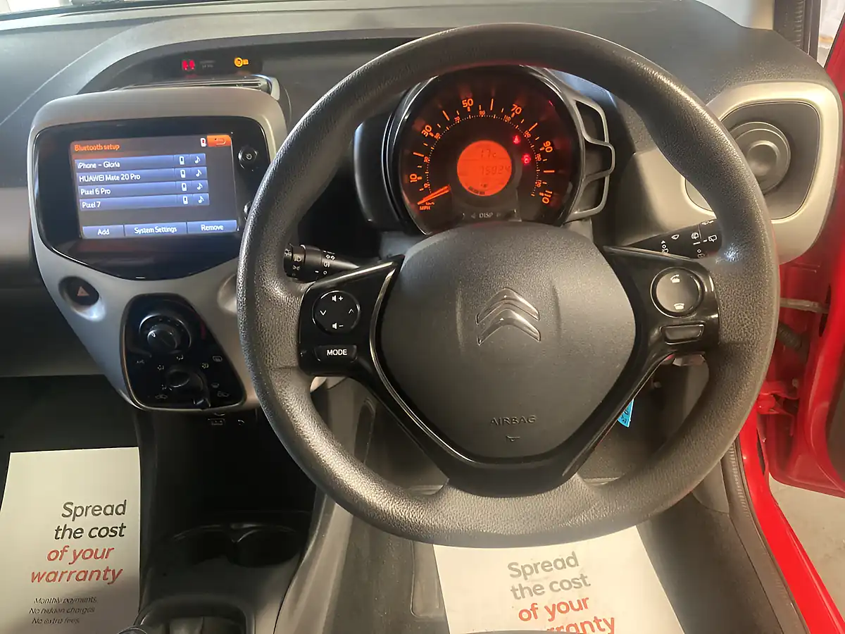Used 2014 Citroen C1 Feel Red - Interior and Exterior details 16