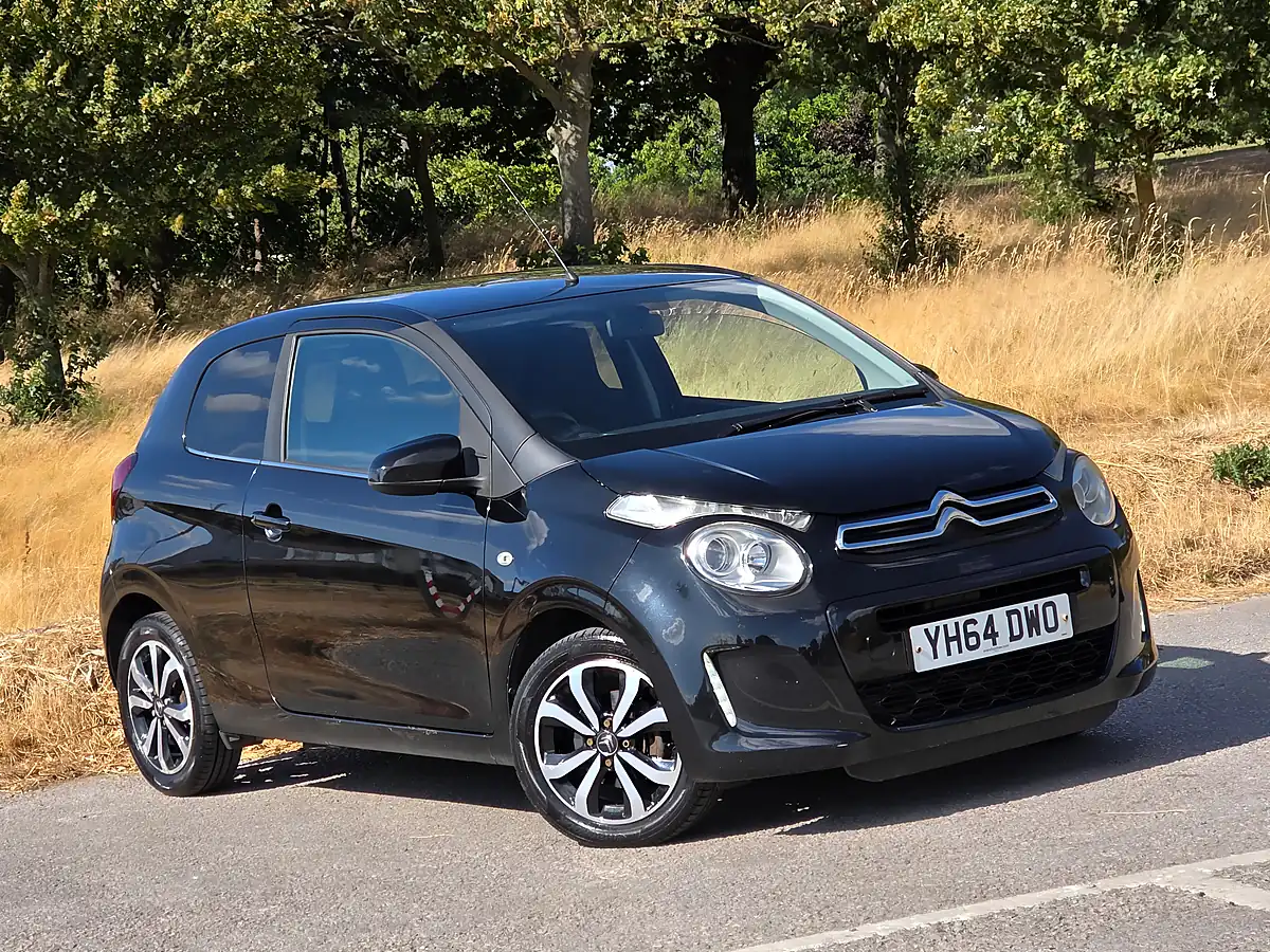 Used 2014 Citroen C1 Flair Black - Front View