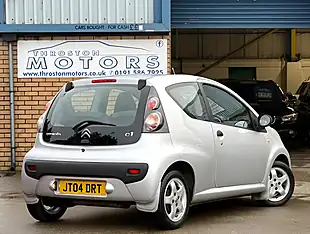 Used 2014 Citroen C1 Vt Grey - Interior and Exterior details 4