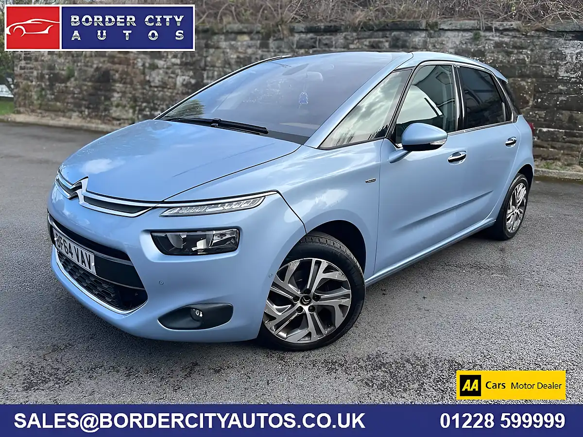 Used 2014 Citroen C4 Picasso Airdream Exclusive+ Blue - Front View