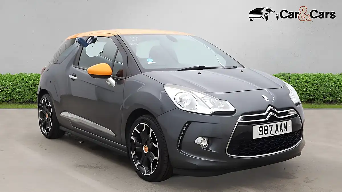 Used 2014 Citroen DS3 Dstyle By Benefit Grey - Front View