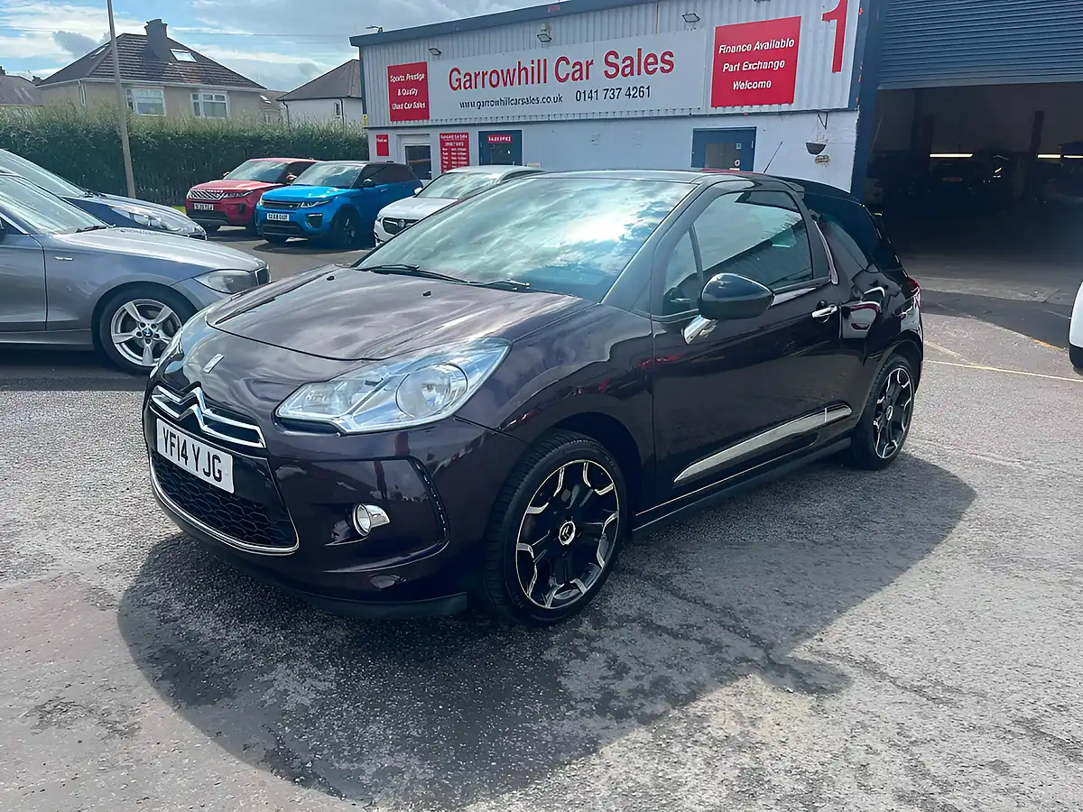Used 2014 Citroen DS3 Dstyle Plus Purple - Front View