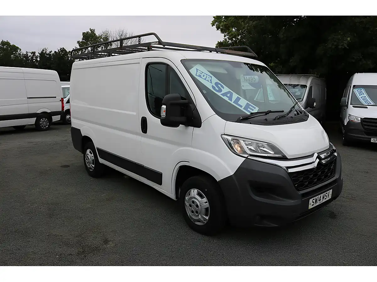 Used 2014 Citroen Relay 30 L1h1 White - Front View